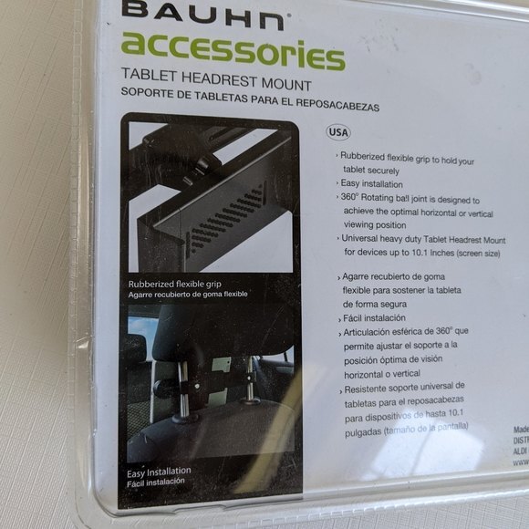 NEW Bauhn Accessories Tablet Headrest Mount works on Ipad and Kindle Roadtrip - Picture 5 of 7